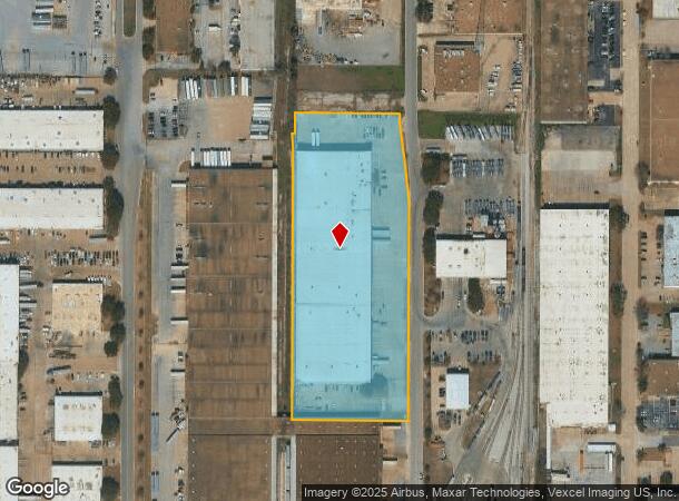 809 110Th St, Arlington, TX Parcel Map