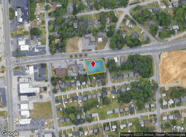  211 Temple Ave, Colonial Heights, VA Parcel Map