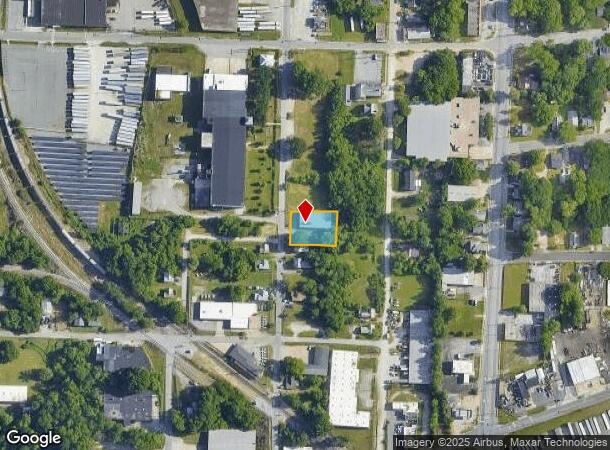  1221 Redding Dr, High Point, NC Parcel Map