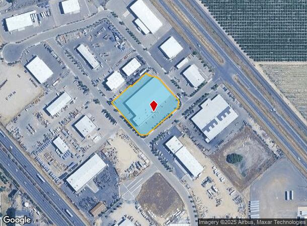  4516 E Citron, Fresno, CA Parcel Map