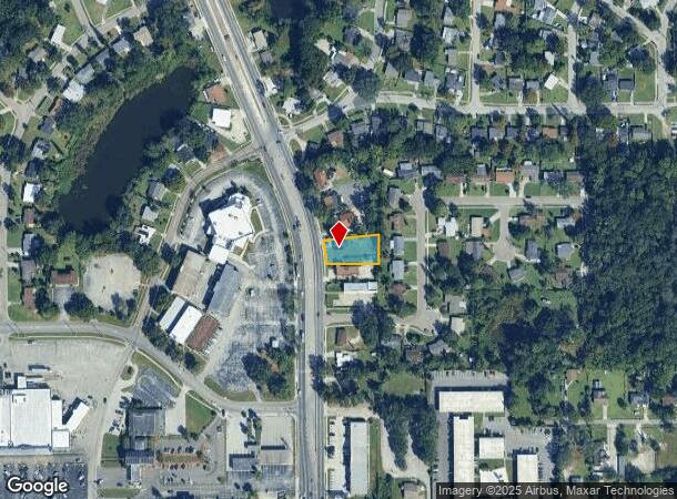  813 N Pine Hills Rd, Orlando, FL Parcel Map
