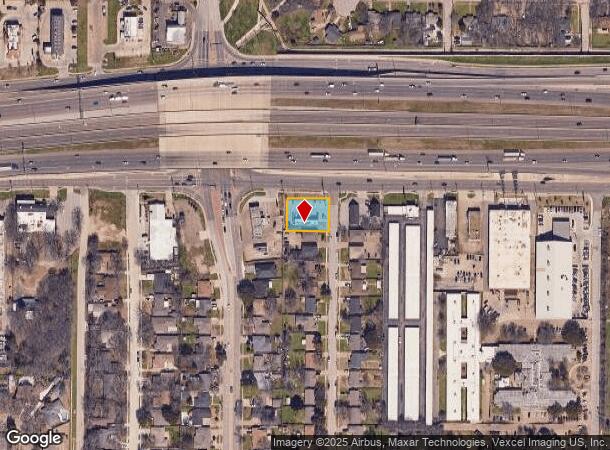  2115 Oakhurst Dr, Irving, TX Parcel Map