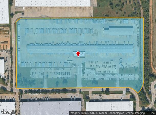 9051 Railwood Dr, Houston, TX Parcel Map