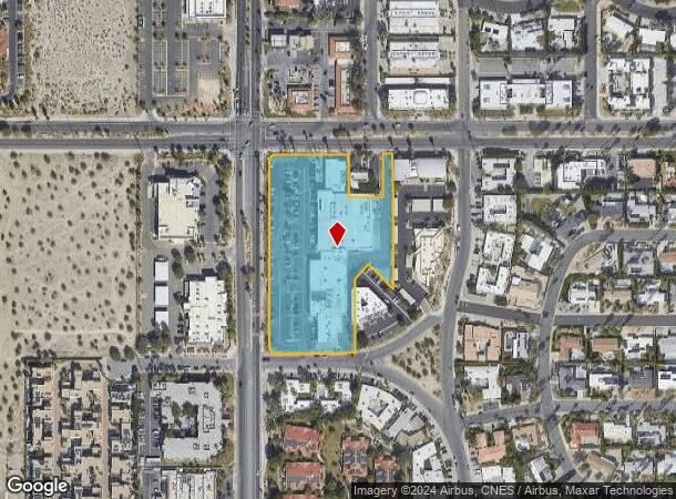  100 S Sunrise Way, Palm Springs, CA Parcel Map