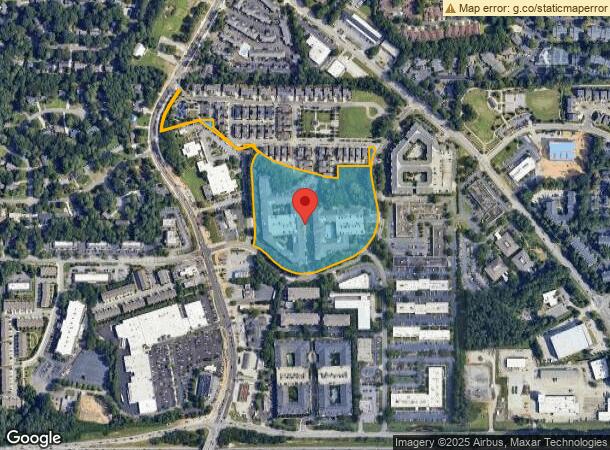  4000 Dunwoody Park, Atlanta, GA Parcel Map