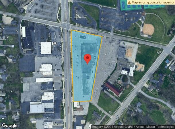  3322-3528 N Anthony Blvd, Fort Wayne, IN Parcel Map