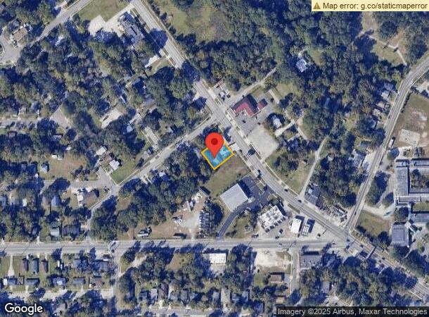  5566 Moncrief Rd, Jacksonville, FL Parcel Map