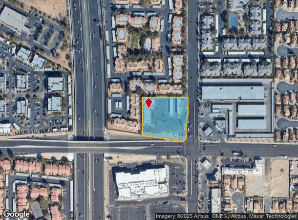  2425 N Rainbow Blvd, Las Vegas, NV Parcel Map