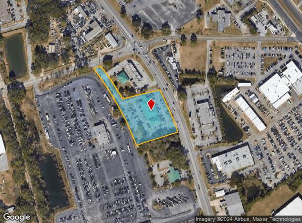  6451 N W St, Pensacola, FL Parcel Map