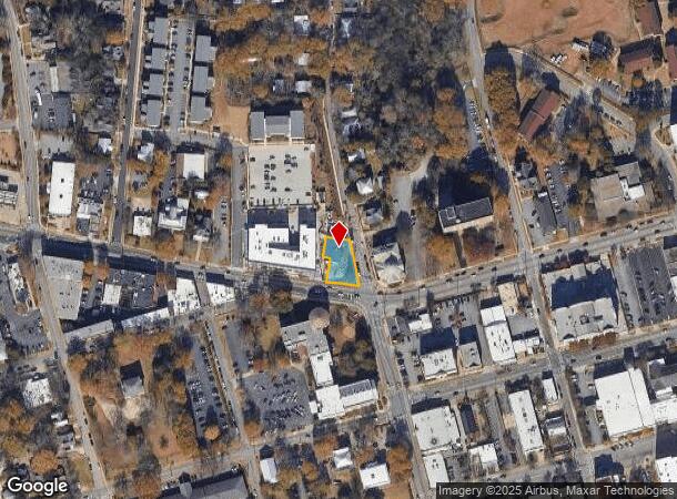  100 Prince Ave, Athens, GA Parcel Map