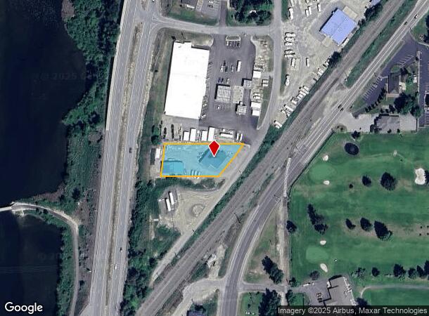 1201 Fontaine Dr, Ponderay, ID Parcel Map