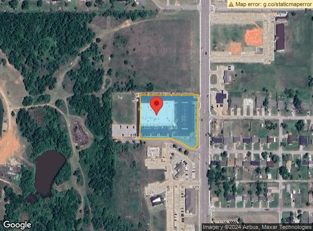  3700 N Kickapoo Ave, Shawnee, OK Parcel Map