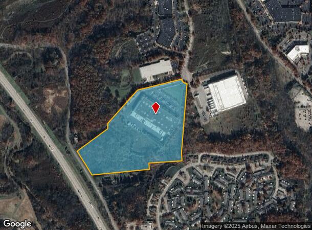  250 W Kensinger Dr, Cranberry Township, PA Parcel Map