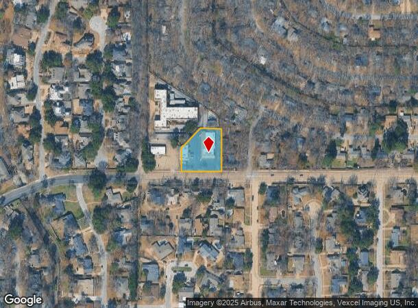  3603 W Park Row Dr, Arlington, TX Parcel Map