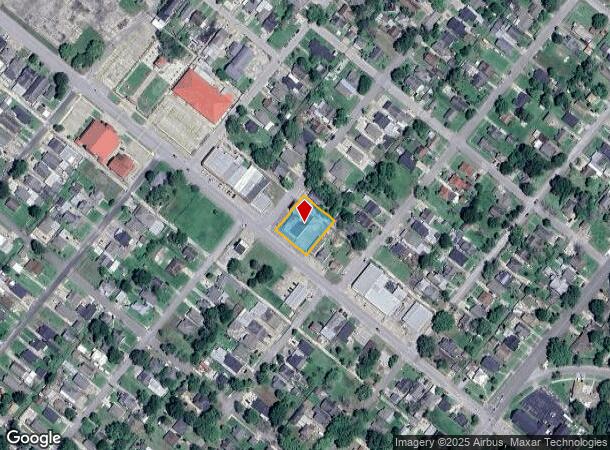  648 9Th Ave, Port Arthur, TX Parcel Map