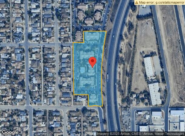  445 18Th Ave, Delano, CA Parcel Map