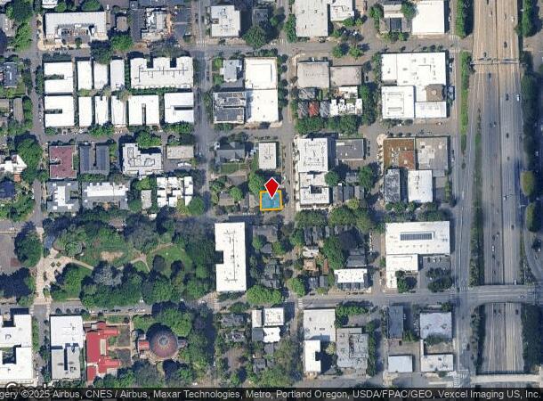  607 Nw 18Th Ave, Portland, OR Parcel Map