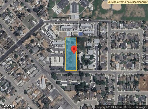  1400 E Sumner Ave, Fowler, CA Parcel Map