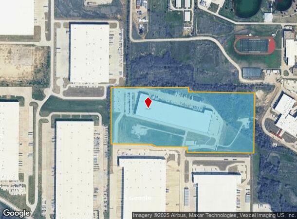  15469 Northlink Dr S, Justin, TX Parcel Map