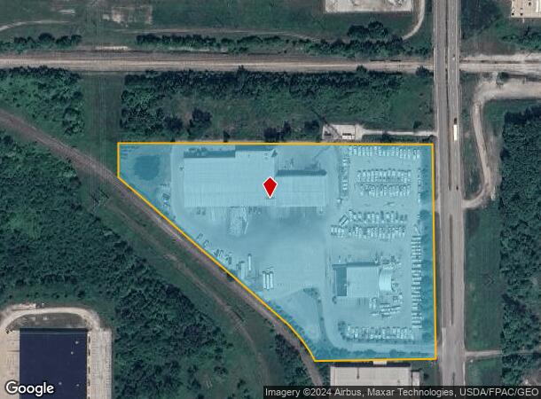  8500 Chamberlin Rd, Twinsburg, OH Parcel Map