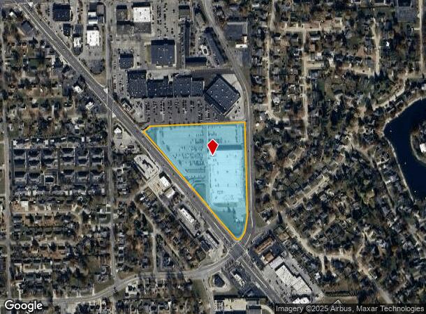  1865 N National Rd, Columbus, IN Parcel Map