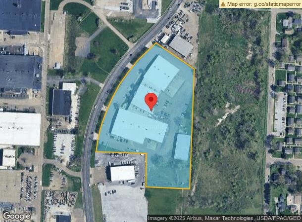  1400 Raff Rd Sw, Canton, OH Parcel Map