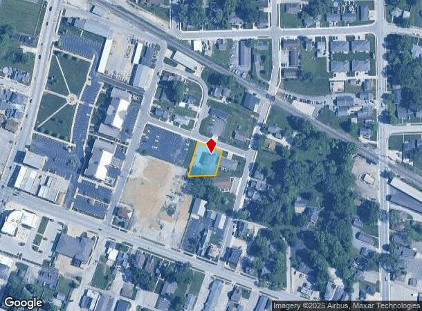 115 E Vermont St, Brownsburg, IN Parcel Map