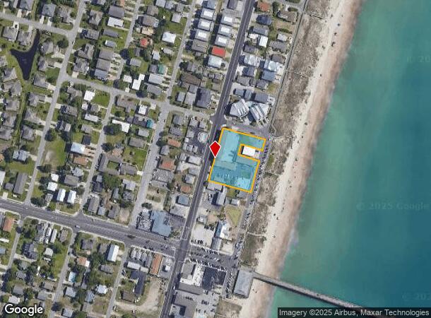  130 Fort Fisher Blvd N, Kure Beach, NC Parcel Map