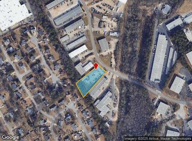  2180 Hilton Dr, Gainesville, GA Parcel Map