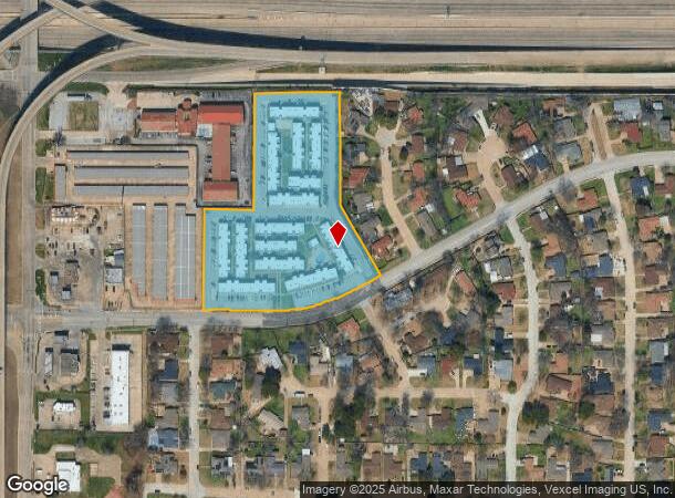 1750 W Tarrant Rd, Grand Prairie, TX Parcel Map