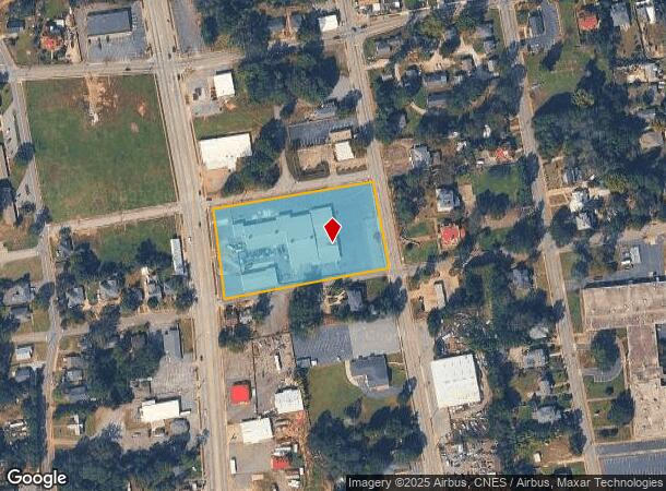 1110 S Main St, Anderson, SC Parcel Map