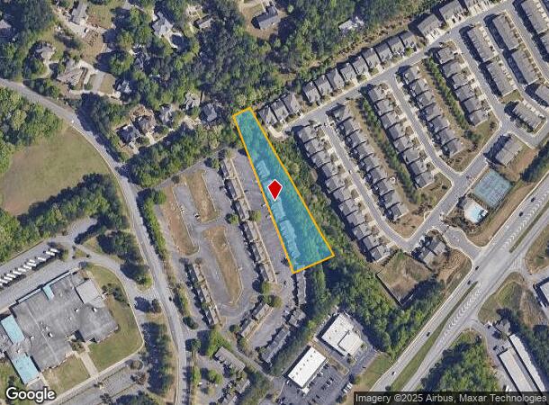  4485 Tench Rd, Suwanee, GA Parcel Map