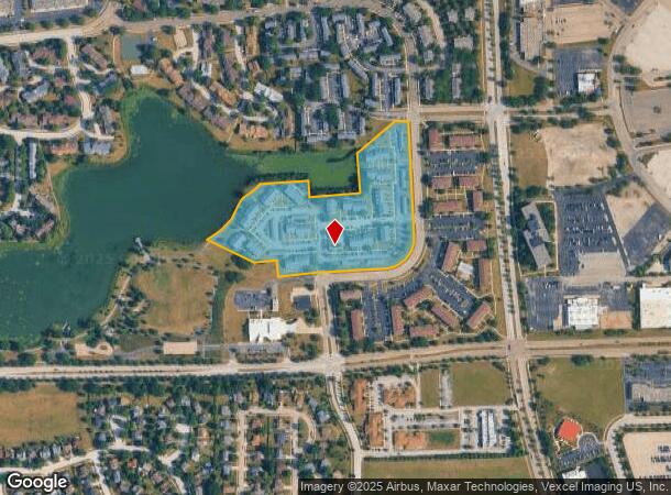 168 Gregory St, Aurora, IL Parcel Map