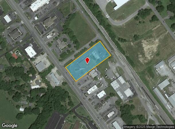  1060 N Jackson St, Tullahoma, TN Parcel Map