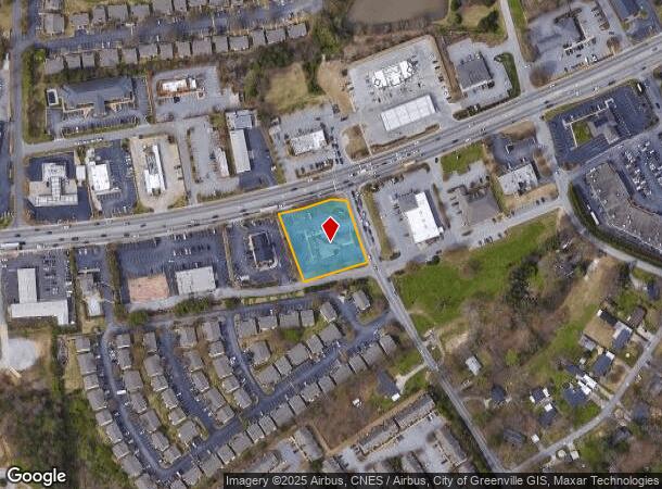 401 W Butler Rd, Mauldin, SC Parcel Map