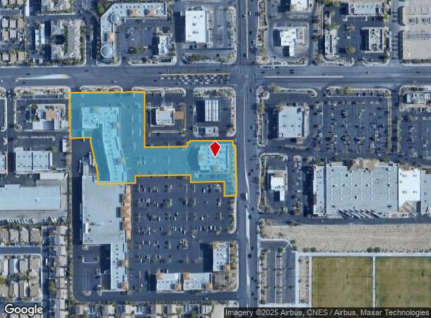  7345 S Durango Dr, Las Vegas, NV Parcel Map