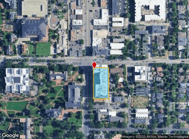  2100 S University Blvd, Denver, CO Parcel Map