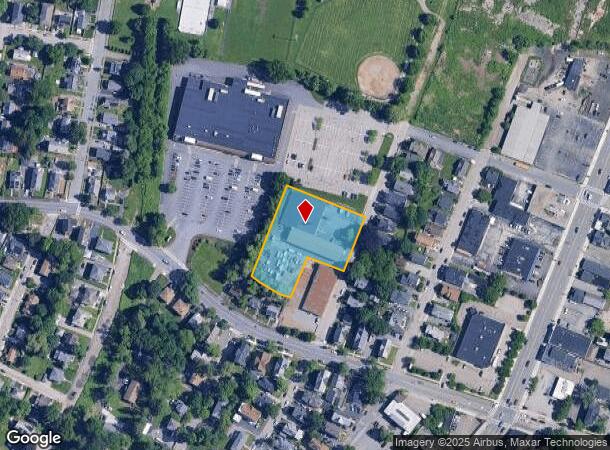  120 Mayfield St, Worcester, MA Parcel Map