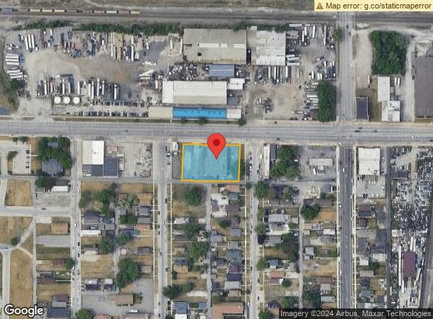  705 E Chicago Ave, East Chicago, IN Parcel Map