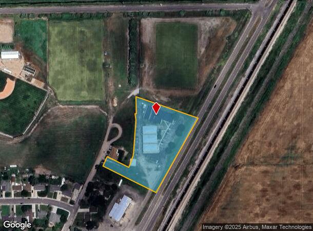  513 Charmony Frontage Rd, Sterling, CO Parcel Map