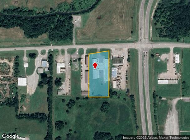 2175 W Choctaw St, Tahlequah, OK Parcel Map