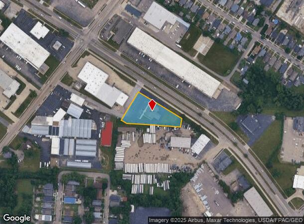 2455 Stanley Ave, Dayton, OH Parcel Map