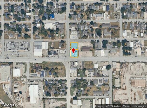  100 N Main St, Galena Park, TX Parcel Map