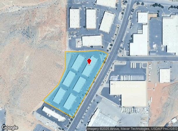 4012 S River Rd, Saint George, UT Parcel Map