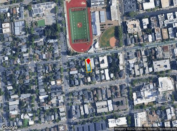  1914 Channing Way, Berkeley, CA Parcel Map