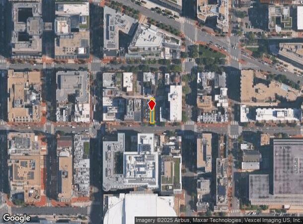  617 H St Nw, Washington, DC Parcel Map