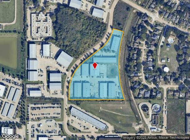1402 Vanderwilt Ln, Katy, TX Parcel Map