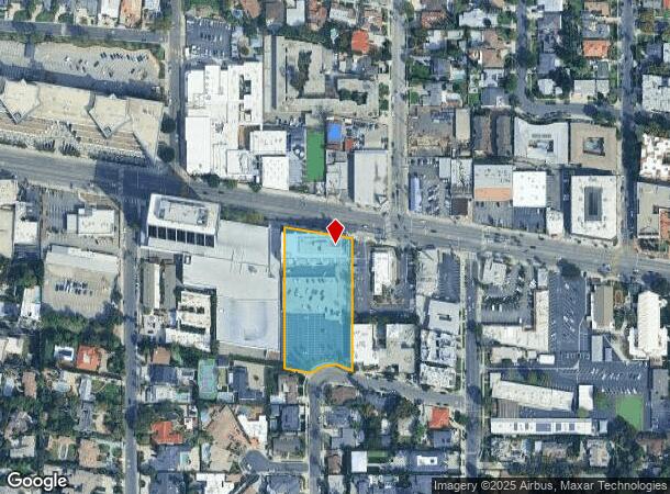  15718 Ventura Blvd, Encino, CA Parcel Map