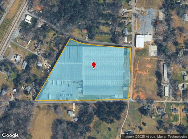185 County Line Rd Sw, Plainville, GA Parcel Map
