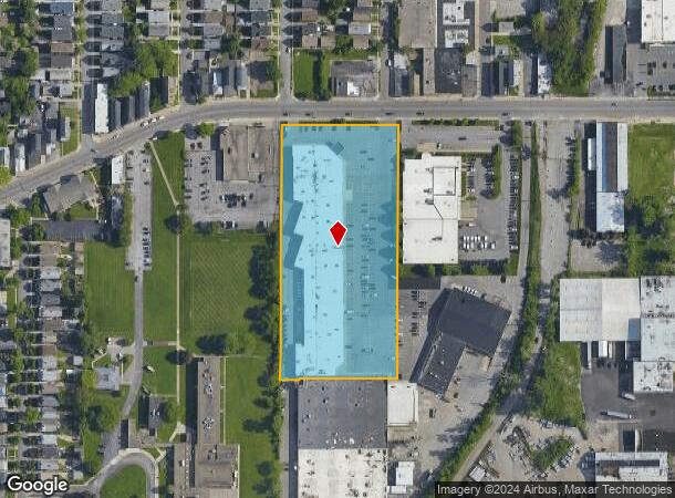  749 Hertel Ave, Buffalo, NY Parcel Map